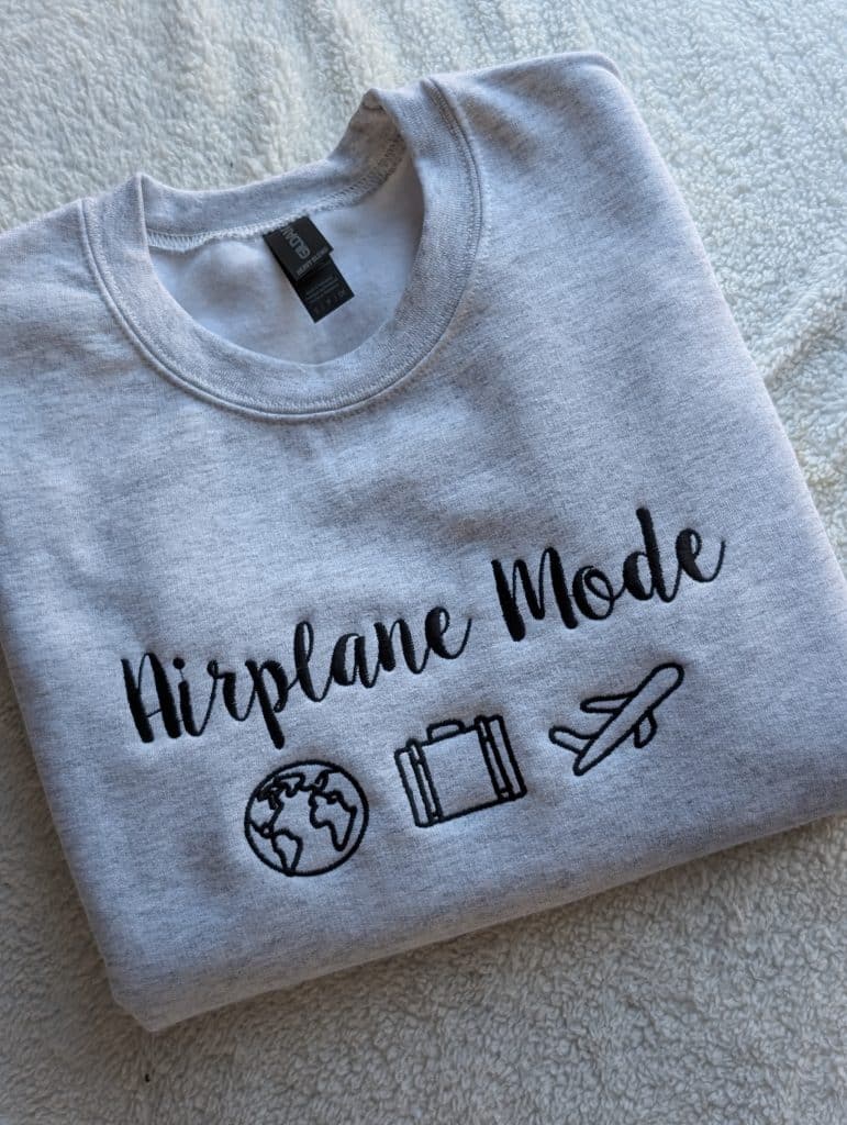 Chandail Airplane Mode
